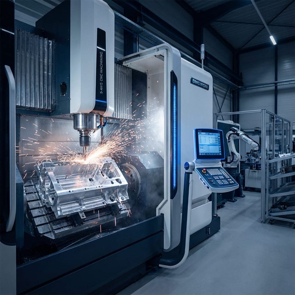 CNC Milling (3/4/5-Axis)